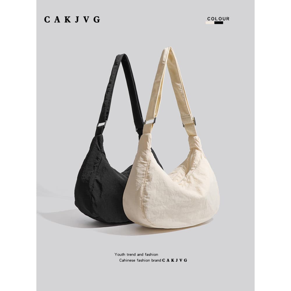 Bolsa bolsa feminina CAKJVG Estilo Coreano Estilo Preguiçoso Bolsa de Bolinho de Grande Capacidade 2025 Novo Estilo Comm