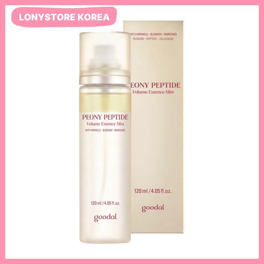 [goodal] Névoa De Essência De Volume De Peptídeo De Peônia , 120ml , 1 Unidade/Coreana/Aumento Da LONYSTORE