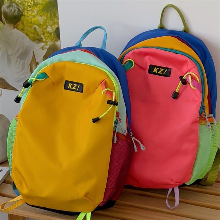 Crianças mochila de viagem ao ar livre dopamina caminhadas pesquisa estudantes da escola primária primeira série reduzir