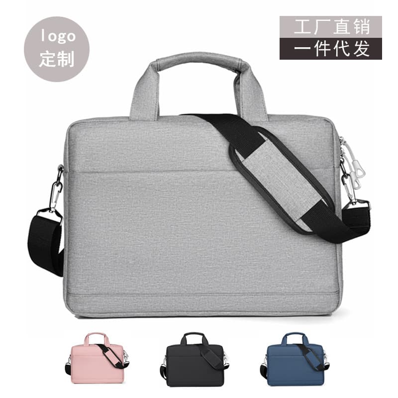 Moda simples bolsa de computador grande capacidade bolsa para laptop homens mulheres maleta de negócios computador portá