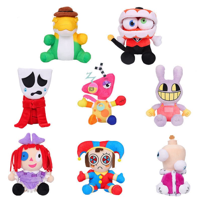 Novo ! O Incrível Circo Digital 2 Gummigoo Plush Toy Ragatha Zooble Kinger Gangle Caine Recheado Animal Presente De Brin