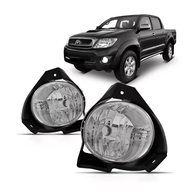 Par Farol Milha Neblina Hilux 2009 2010 2011