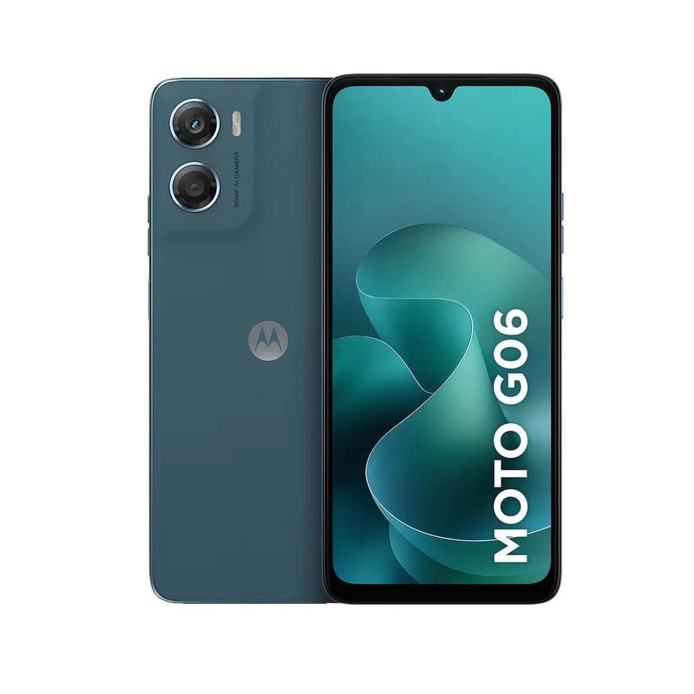Smartphone Moto g06 4G Tela 6,9 128GB Câmera 50MP Azul Marinho Motorola