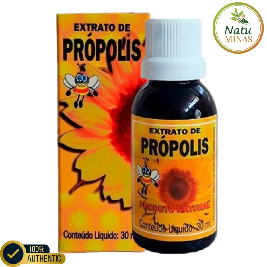 Extrato de Própolis 30ml Gotas Natural Original | Alta Qualidade