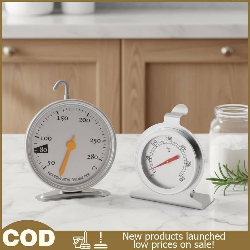 0-300/50-280 ° C Forno Fogão Termômetro Medidor De Temperatura Mini De Aço Inoxidável Para Suprimentos De Cozinha