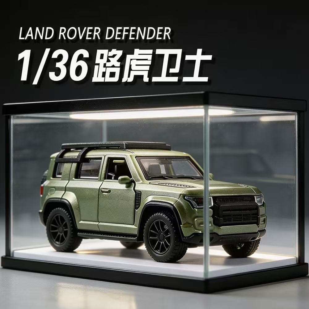 Lidando com um lote de modelos de carros de liga metálica excedentes do Reino Unido, brinquedos de modelo de carro Land