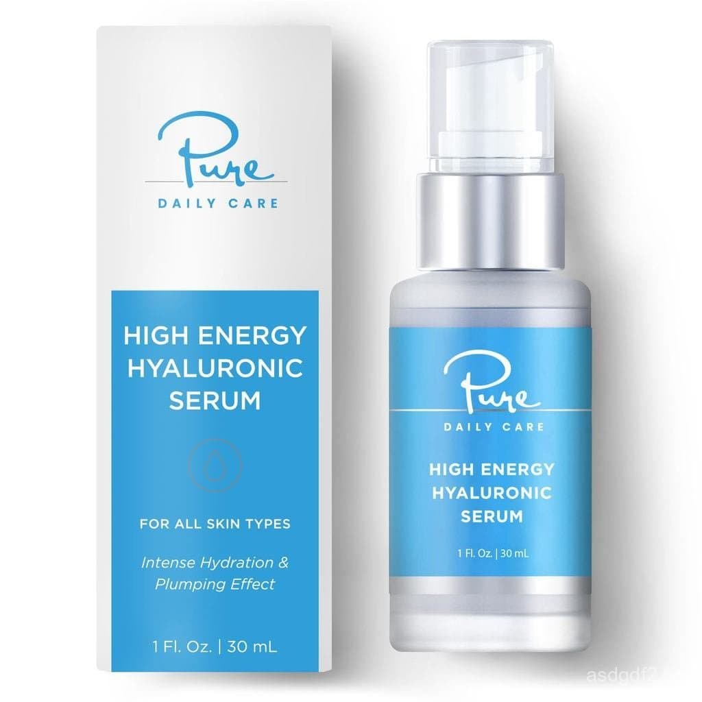 Pure Daily Care High Energy Hyaluronic Serum (1oz) - Sérum Hidratante de Ácido Hialurônico de Grau Clínico