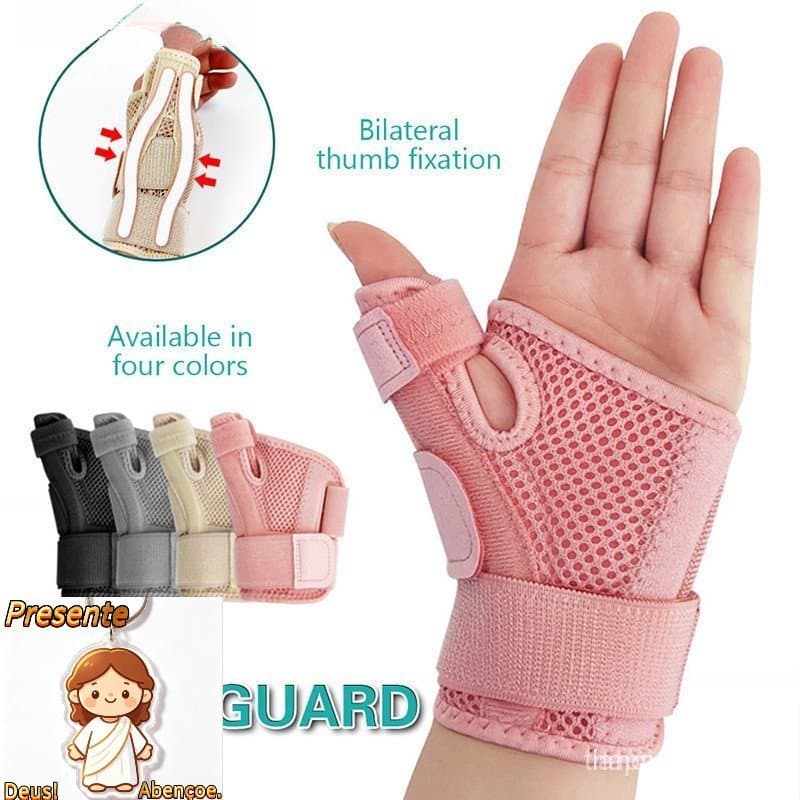 constantrain1 Pulso De Tala Flexível Suporte Do Polegar Para Tendinite Artrite Protetor Respirável Adapta-Se À Direita E