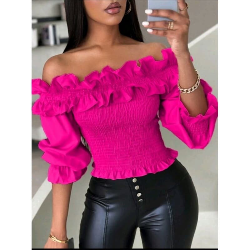 Vestido cigano NTMO Chiquérrima com elástico e babados