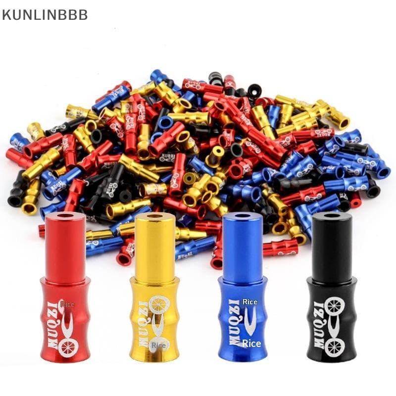 KUNLINBBB 10 Pçs Universal Bicicleta Freio Shift Cabo Habitação Tampa Final Liga De Alumínio Protetora Para Reparo Da Es