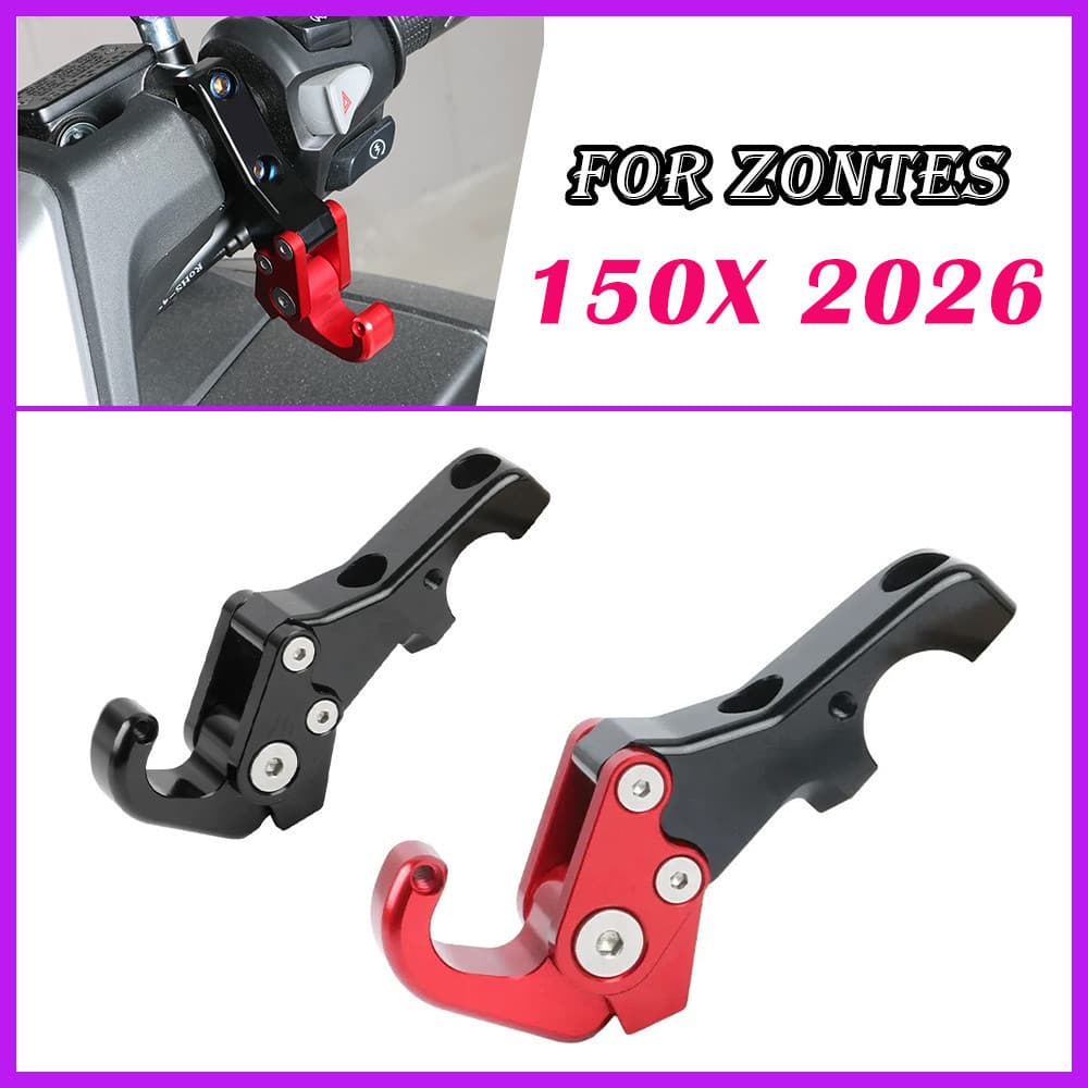 Para Zotes 150X X150 X 150 X 2026 ZT150X ZT150 X Acessórios Motocicleta Gancho Guidão Dobrável De Liga De Alumínio Cabeç