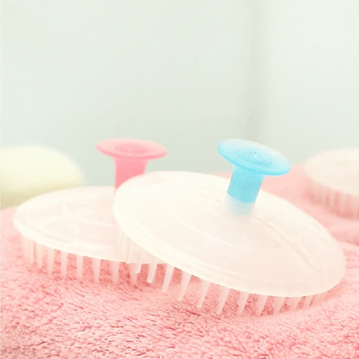 Estilo japonês shampoo escova couro cabeludo massagem escova de limpeza adulto banho shampoo shampoo pente cabel