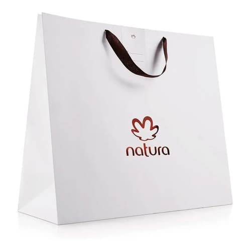 Natura Sacola para presente laranja Tam P 1 uni cod 3