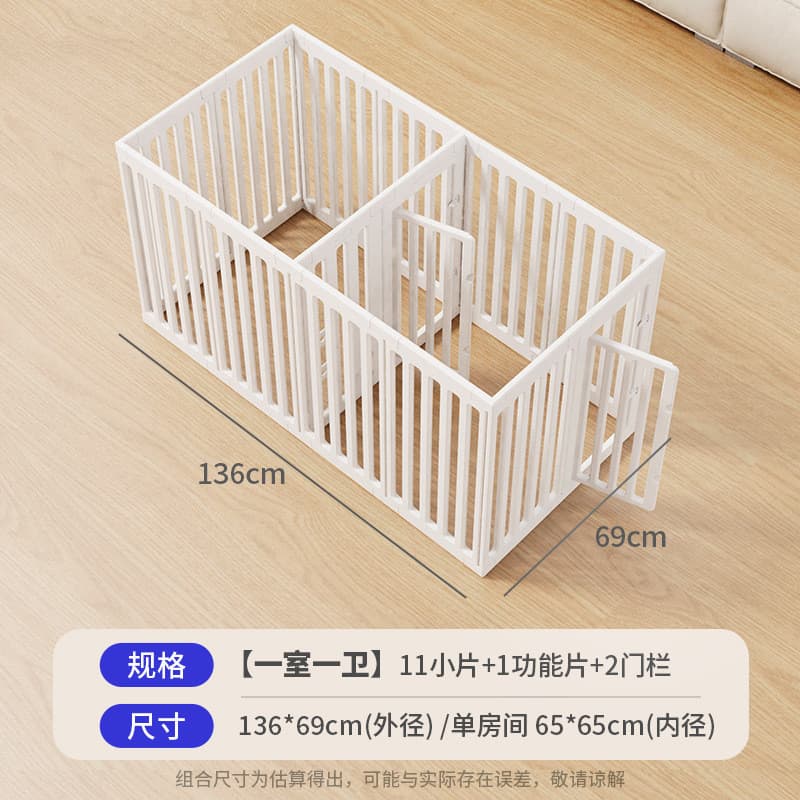 Novo estilo casa de cachorro gaiola de cachorro pequeno médio grande Teddy isolamento cerca casa casa de cachorro
