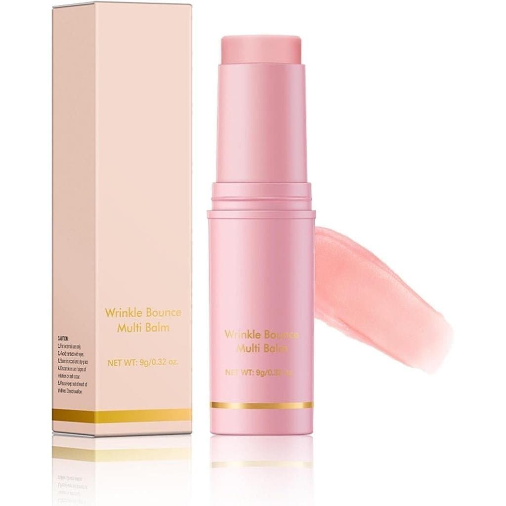 Bálsamo Labial Hidratante com Colágeno, Adequado para Linhas Finas e Rugas, Cuidado Portátil para a Pele do Rosto, Lábio