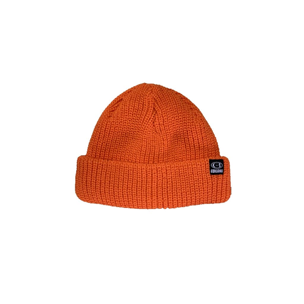 Touca de Inverno Unissex CBGANG Classic Logo Laranja