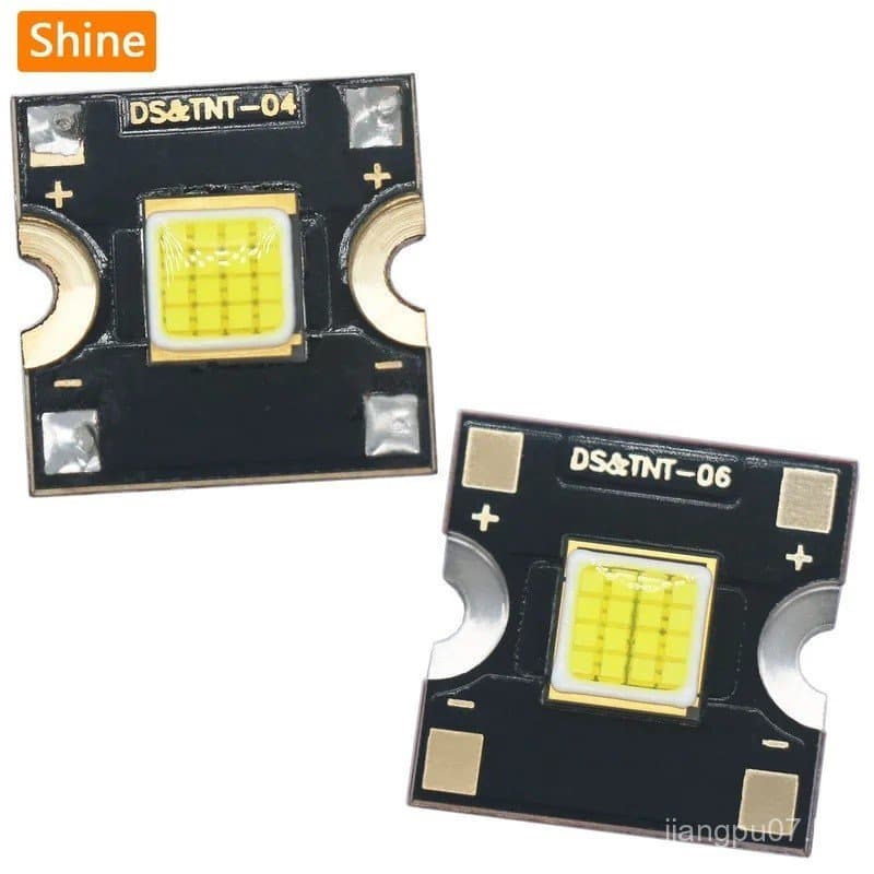 Chip de LED COB de Alta Potência para Luz de Palco 20W 60W DC 3V 5V 12V 24V, Lâmpadas de Alto Brilho para Projetor de Lu