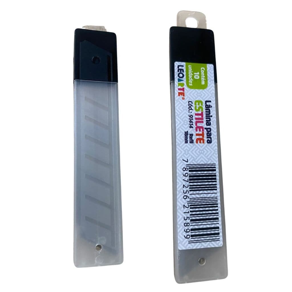 Lamina Para Estilete Largo 18mm 10Unidades