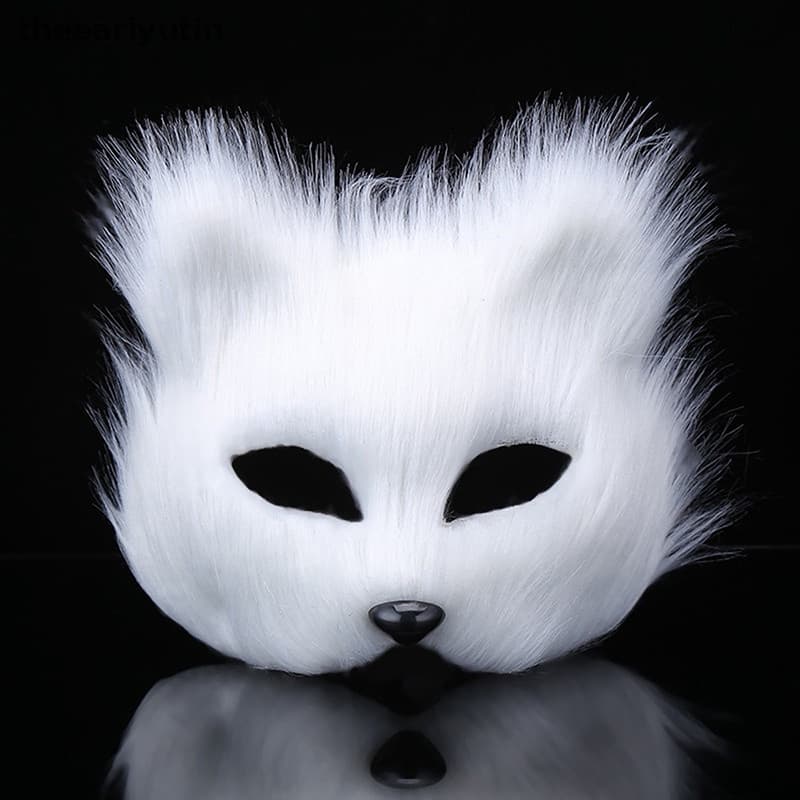 Mulheres Plush Fox Carnaval Raposa Bonita br