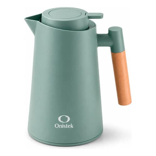 Garrafa Térmica 1l Inox Onistek On-ld045 Verde Água Verde-claro
