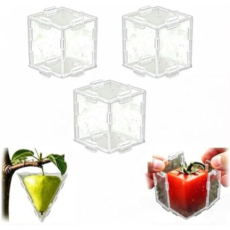 Molde De Plástico Virado Para Modelagem De Frutas E Vegetais Cultivo De Tomates Exclusivos , Quadrados/Formato De Coraçã