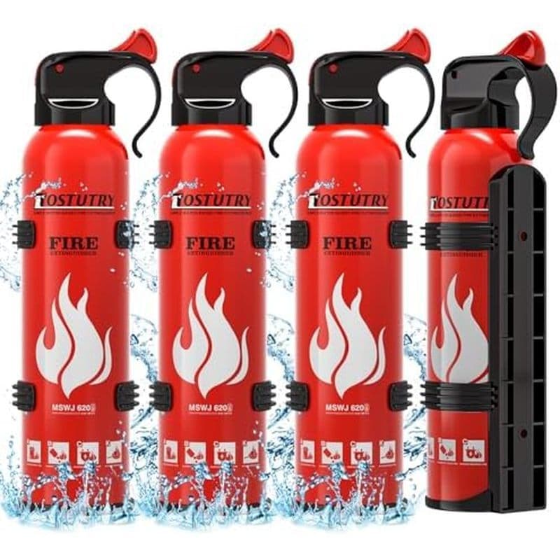 Extintor De Incêndio 8 Em 1 Atualizado Para Veículo Doméstico , Carro , Cozinha , Barco , Pequenos Extintores Spray Com