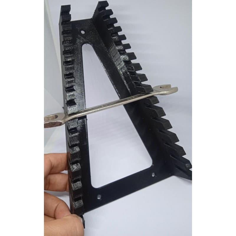 Suporte Organizador Chaves Combinadas 3D Porta Chaves Oficina Parede