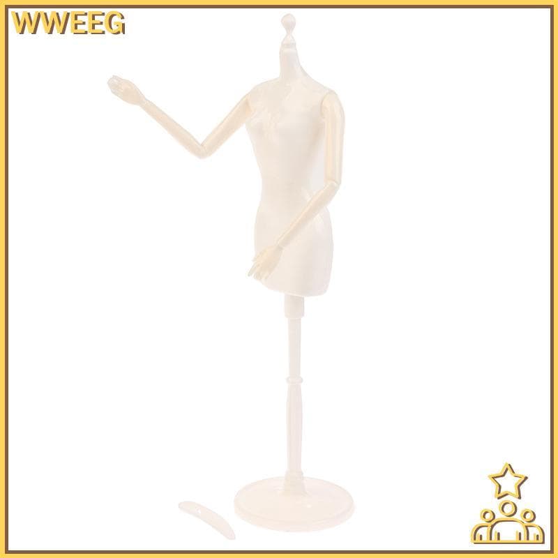 1 : 6 Boneca Manequim Cabide Casa De Bonecas Saia Suporte De Casamento Modelo Humanóide Brinquedo Vestido Exibição Forma
