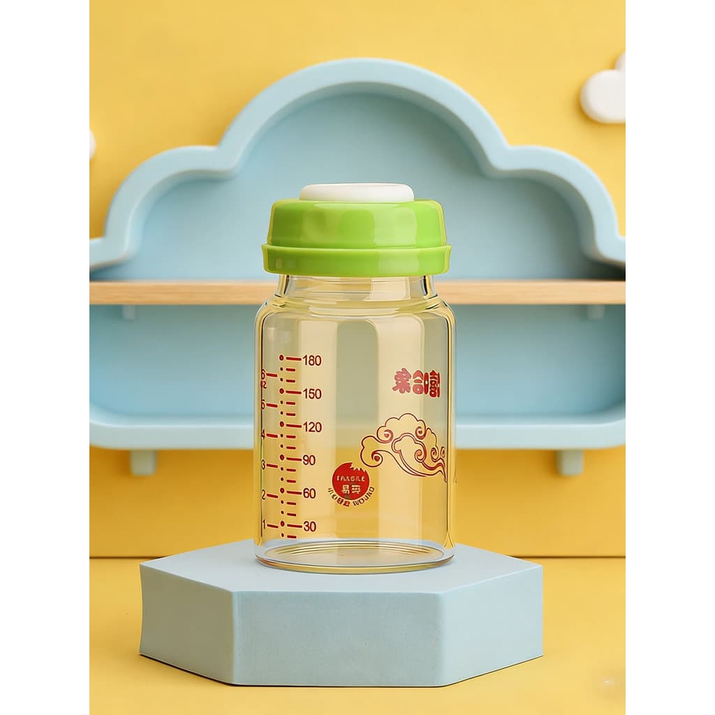 pump for breastfeeding feeding bottle baby flo feeding bottle Garrafa de armazenamento de bebê coletor de leite de vidro