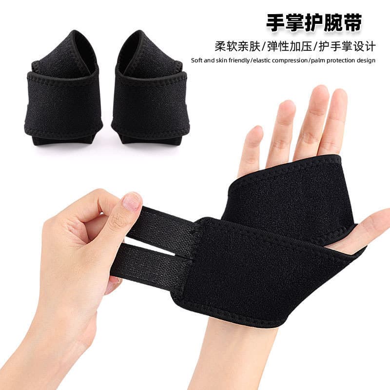 Enrolamento pressurizado fixo esportes pulseira de levantamento de peso pulseira de proteção de Fitness proteção de palm