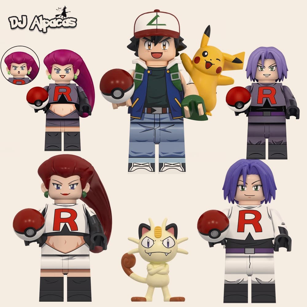 Blocos De Construção Figuras Brinquedo Colecionável EM001 EM002-A EM003