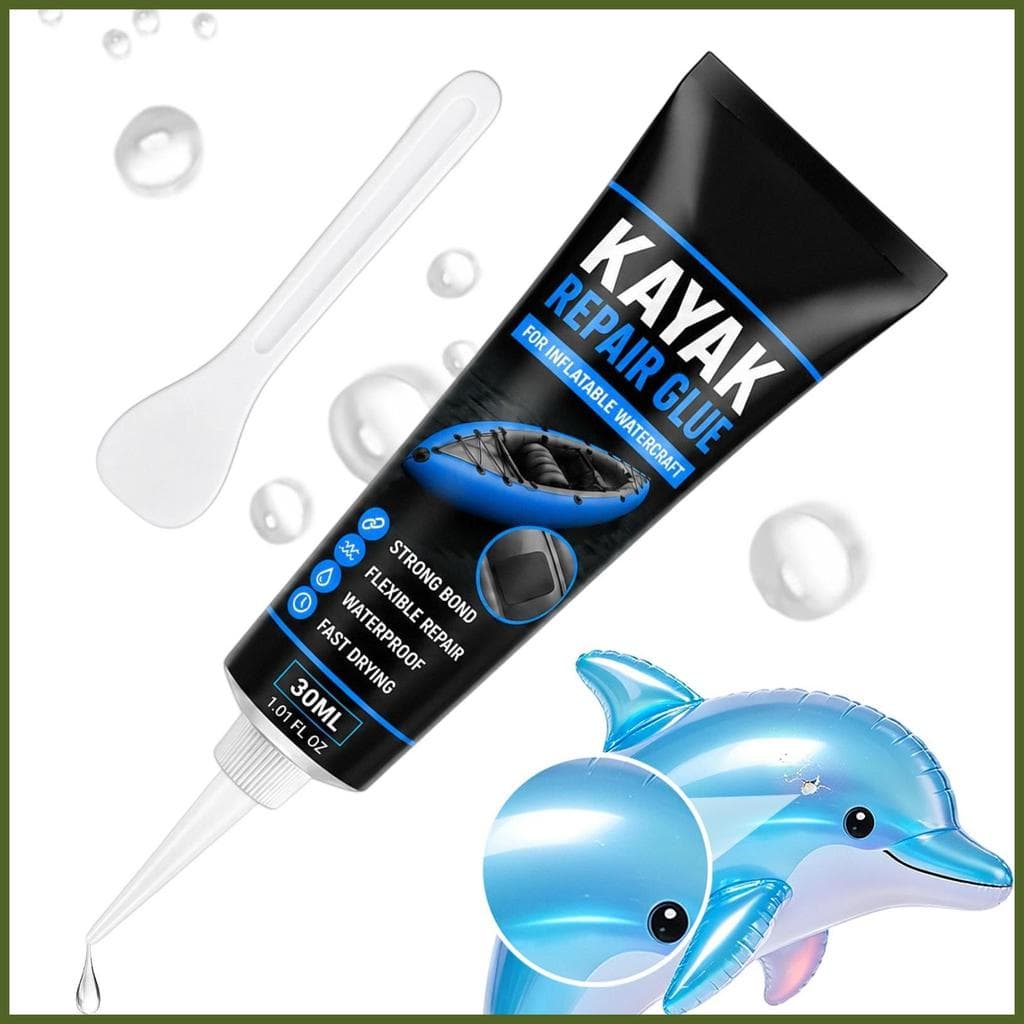 Kit De Reparo De Colchão De Ar 30ml , Adesivo Forte , À Prova D'água , Jangada Inflável Para Bote De Borracha , tiankarb