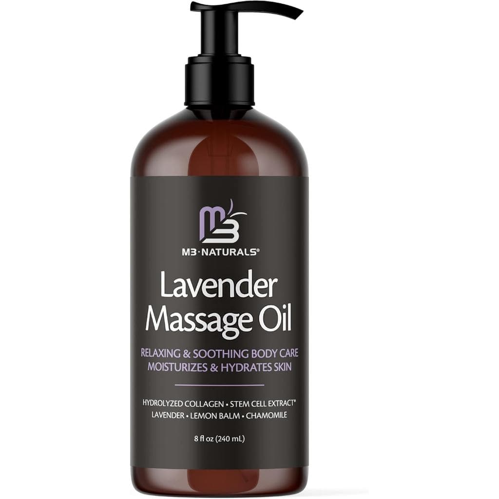 Óleo de Massagem Sensual Laender com Colágeno e Células-Tronco, 8 fl oz da M3 HCJE