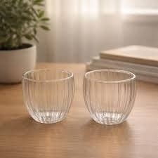 Conjunto Copos Cafe Borossilicato 90ml Linha Romantica Decor Coracao Isolante Termico Duravel