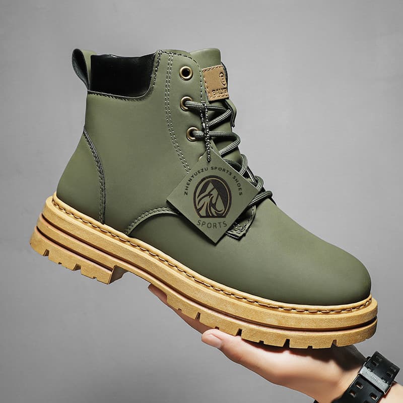 2026 novo produto Martin botas masculinas tamanho Extra grande 48 tamanho botas masculinas Retro estilo britânico botas