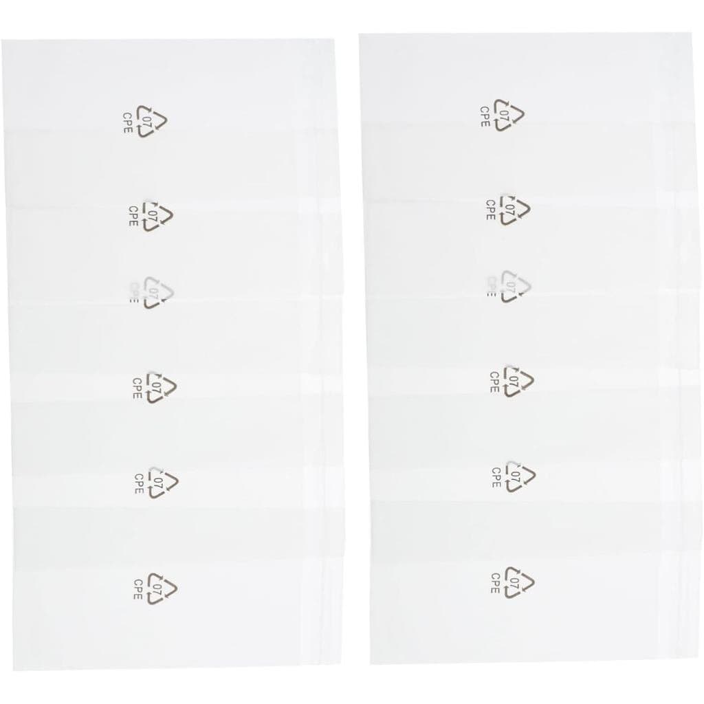500 unidades de sacos foscos de CPE para celular, bolsa plástica para armazenamento de telefone, resistente à água, YIOZ