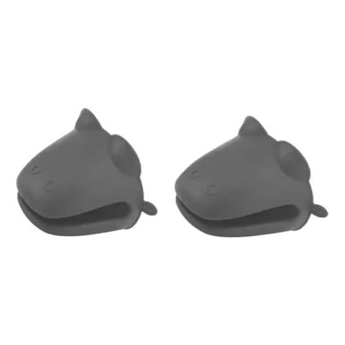 2 Luvas Térmicas Pegador Mãos De Silicone Cozinha Forno