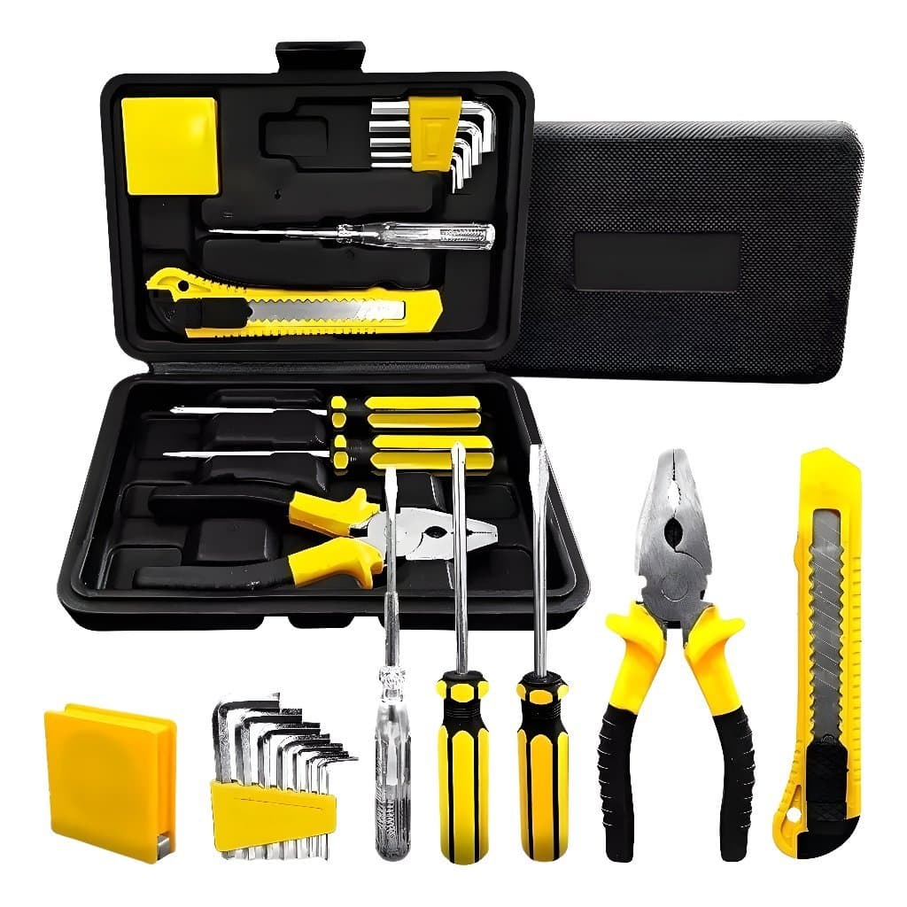 Maleta de Ferramentas Onistek Kit com 11 Peças Fenda Philips Chaves Allen