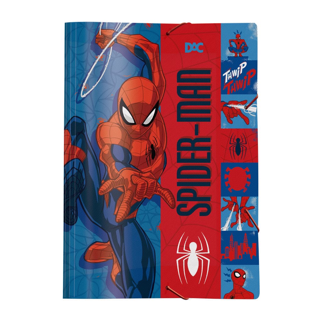 Pasta Aba Homem Aranha Spider Man DAC Elástico