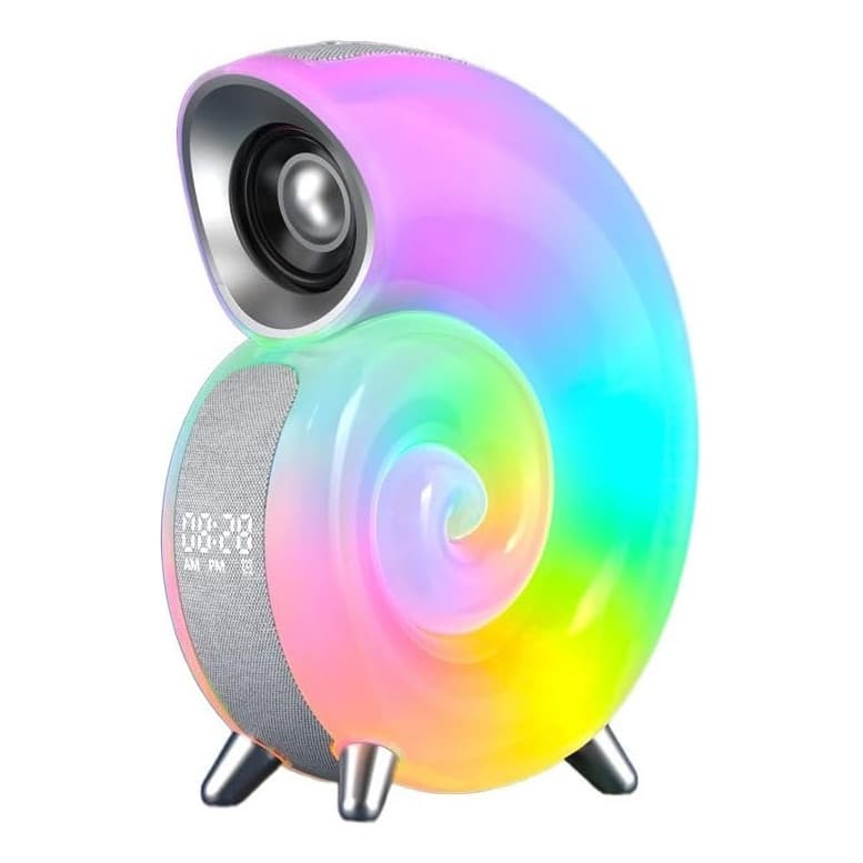 Caixa de som Relógio Caracol Conch Bluetooth Speaker