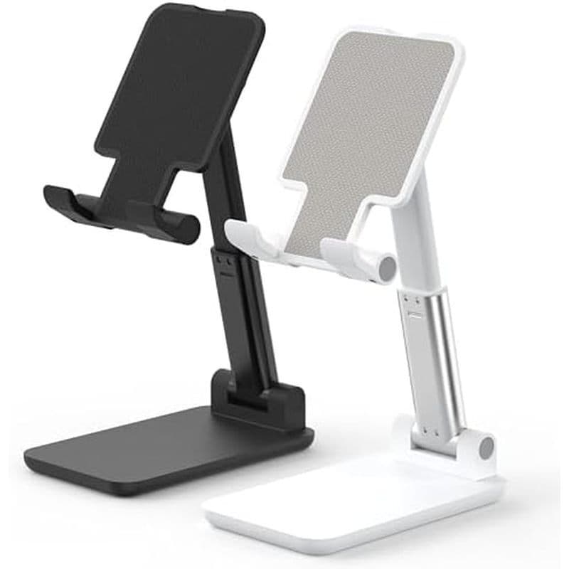 Suporte Para Celular , Com Ângulo E Altura Ajustáveis Mesa , Dobrável Portátil , Almofada De Silicone Antiderrapante , C