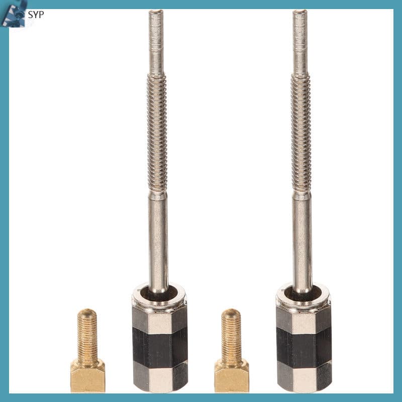 💍 2Peças Para Casa Parafuso Prateado Em Metal Para Reparo De Arco De Violino