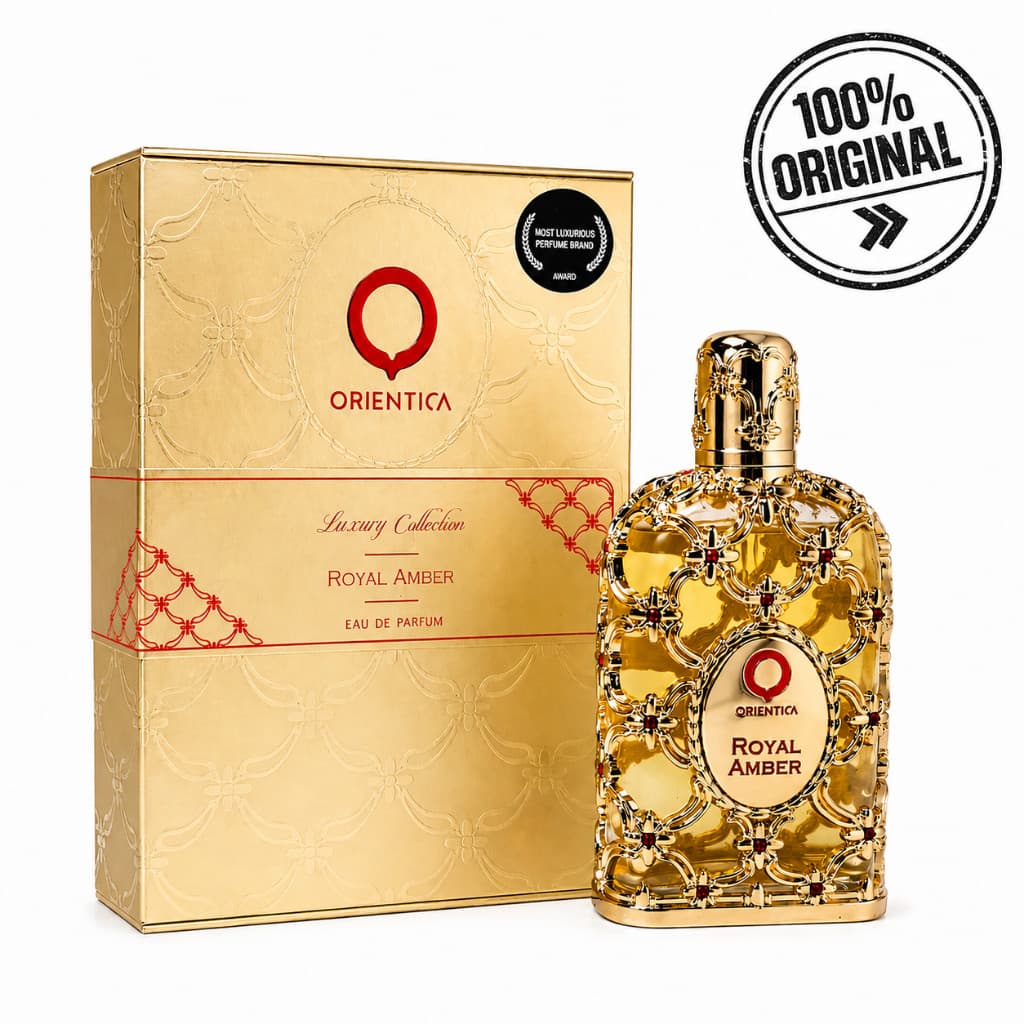 Perfume Royal Amber Orientica Eau De Parfum 100ml Unissex Árabe Original Luxo