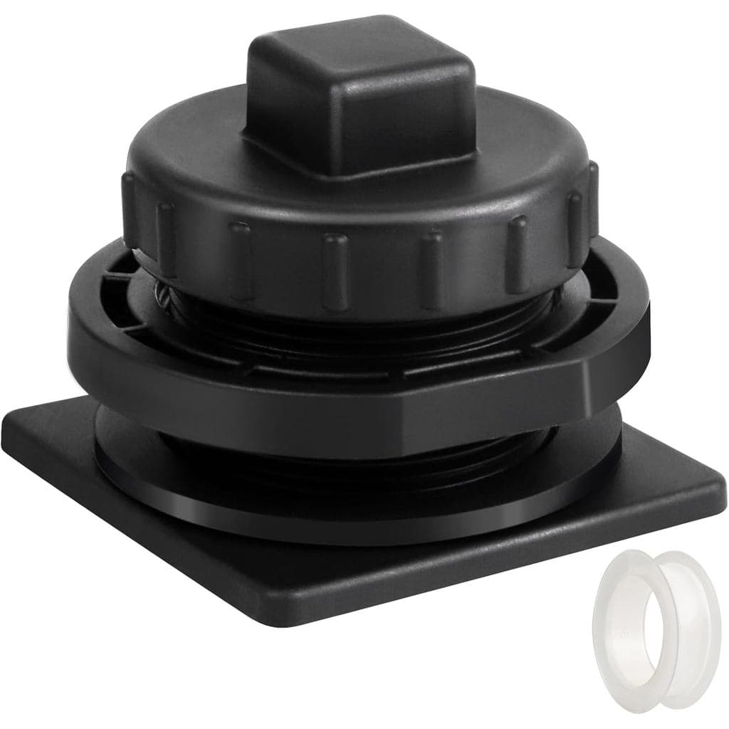 Kit de Bujão de Drenagem para Tanque de Água Compatível com Tanques de Água Rubbermaid de 100, 50, 70, 150, 300 Galões,