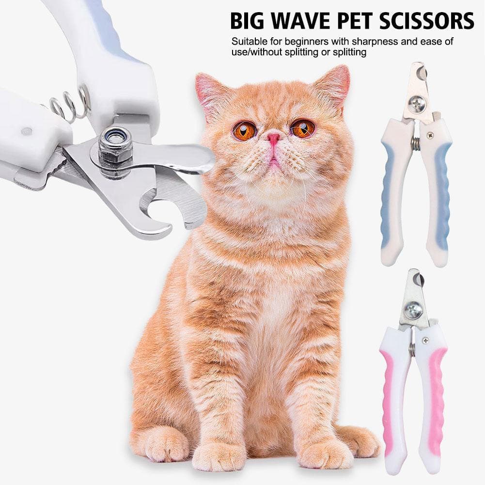 Cortador De Unhas Para Animais De Estimação , Alça Confortável , Design Antiderrapante , Aço Inoxidável E Borracha , Pre