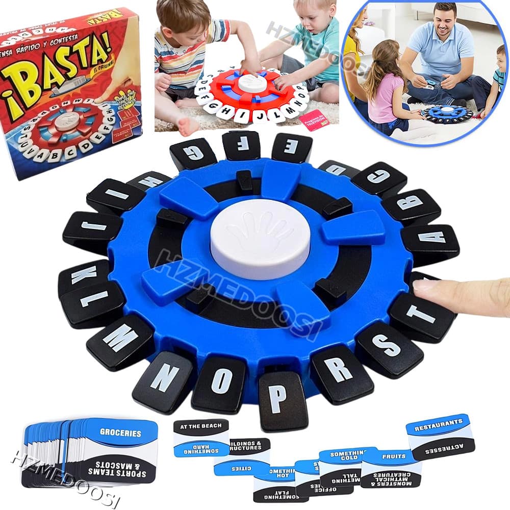 Jogo De Palavras Versão PT-BR Adultos e Crianças Jogo De Palavras Tapple Divertido e Rápido