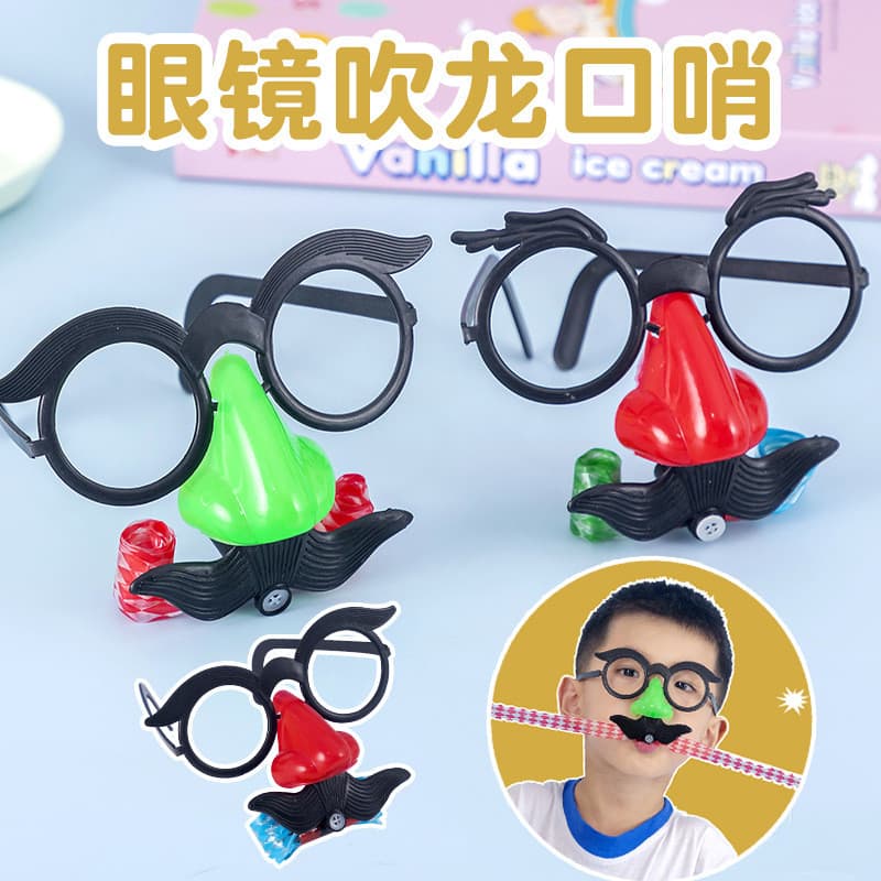 2026 novo estilo barba soprando dragão brinquedo complicado soprando barba olhando grande soprando dragão grande nariz g