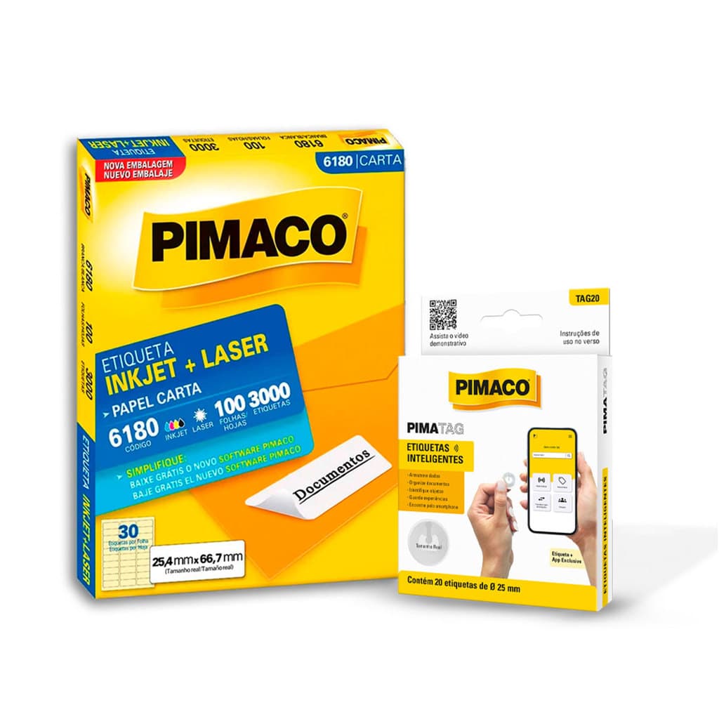 Kit Organização Inteligente Pimaco