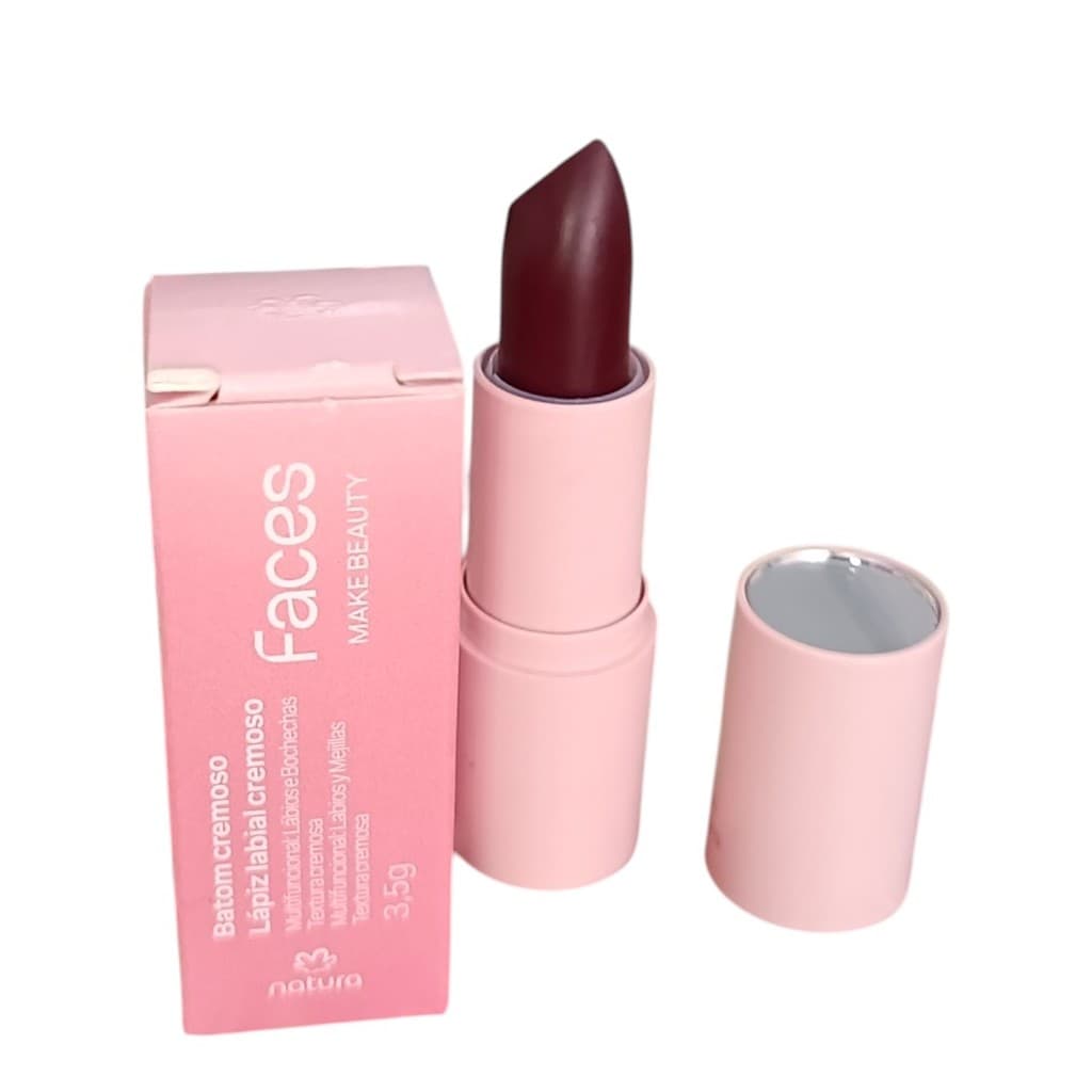 Natura Faces Cremoso  VINHO ROCKS 3,5g - EMBALAGEM NOVA
