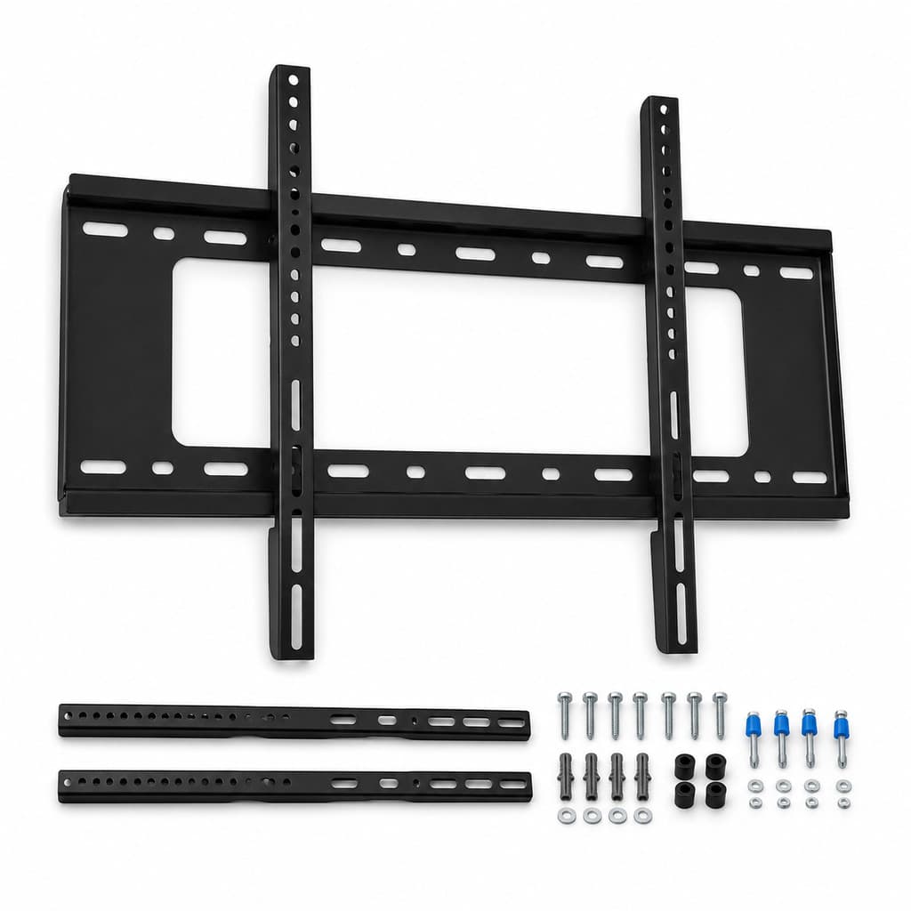 Suporte Para Tv 26 a 63" Fixo Lcd Led Oled Qled Samsung LG Universal de Parede Ultra Slim 26 38 42 50 55 60 75 Polegadas